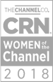 CRN Women of the Channel 2018 award logo