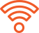 Orange wifi icon