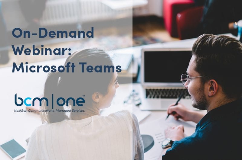 Microsoft Teams webinar